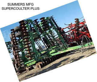 SUMMERS MFG SUPERCOULTER PLUS