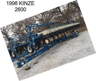 1998 KINZE 2600