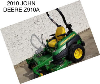 2010 JOHN DEERE Z910A