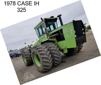 1978 CASE IH 325