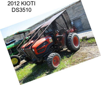 2012 KIOTI DS3510