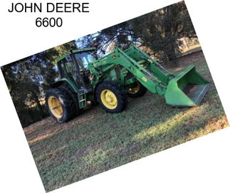 JOHN DEERE 6600