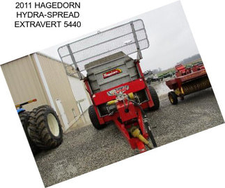 2011 HAGEDORN HYDRA-SPREAD EXTRAVERT 5440