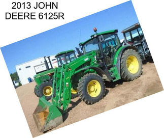 2013 JOHN DEERE 6125R