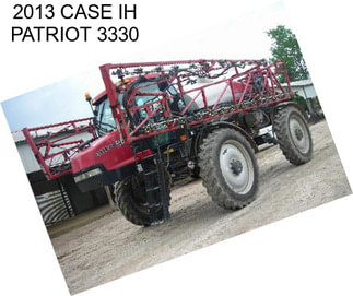 2013 CASE IH PATRIOT 3330