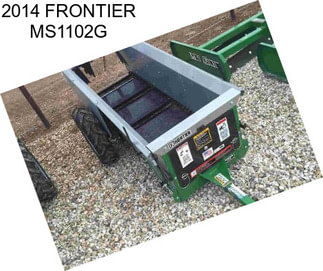 2014 FRONTIER MS1102G