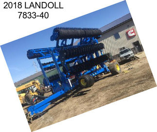 2018 LANDOLL 7833-40