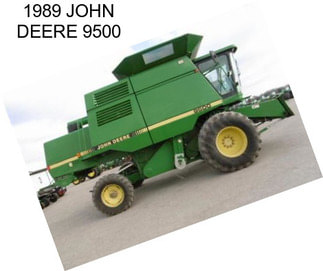 1989 JOHN DEERE 9500