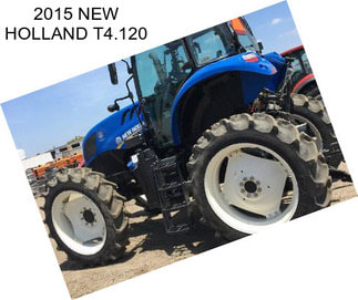 2015 NEW HOLLAND T4.120