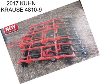 2017 KUHN KRAUSE 4810-9