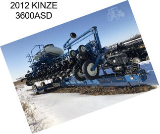 2012 KINZE 3600ASD