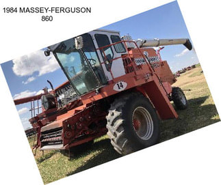 1984 MASSEY-FERGUSON 860