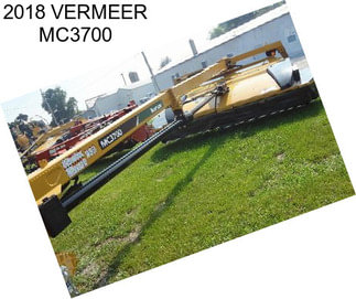 2018 VERMEER MC3700
