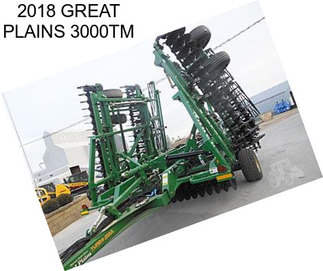 2018 GREAT PLAINS 3000TM