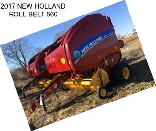 2017 NEW HOLLAND ROLL-BELT 560