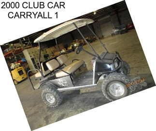 2000 CLUB CAR CARRYALL 1