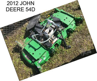 2012 JOHN DEERE 54D