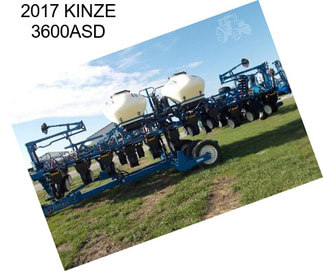 2017 KINZE 3600ASD