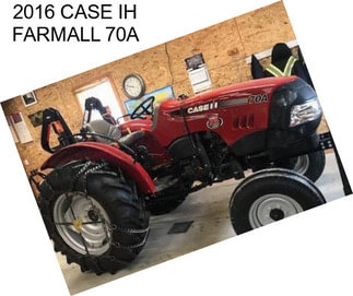 2016 CASE IH FARMALL 70A