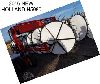 2016 NEW HOLLAND H5980