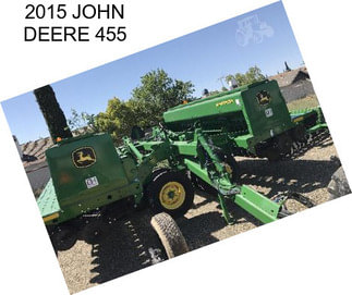 2015 JOHN DEERE 455