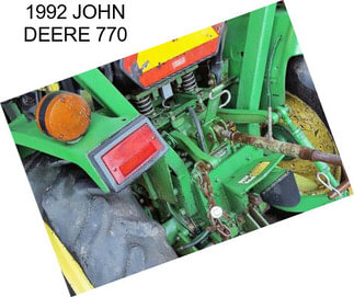 1992 JOHN DEERE 770