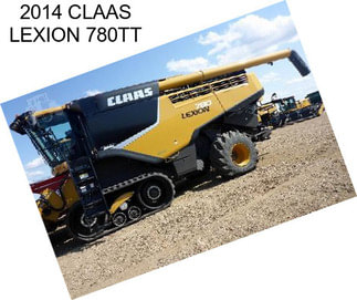 2014 CLAAS LEXION 780TT