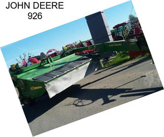 JOHN DEERE 926