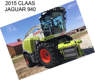 2015 CLAAS JAGUAR 940