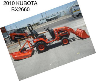 2010 KUBOTA BX2660