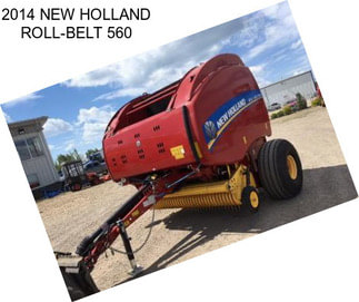 2014 NEW HOLLAND ROLL-BELT 560