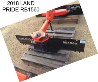 2018 LAND PRIDE RB1560