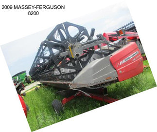 2009 MASSEY-FERGUSON 8200