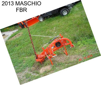 2013 MASCHIO FBR