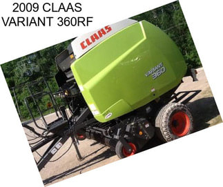 2009 CLAAS VARIANT 360RF