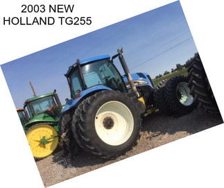 2003 NEW HOLLAND TG255