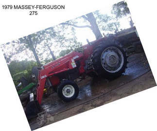 1979 MASSEY-FERGUSON 275