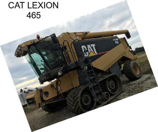 CAT LEXION 465