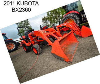 2011 KUBOTA BX2360