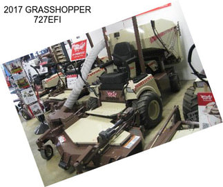 2017 GRASSHOPPER 727EFI