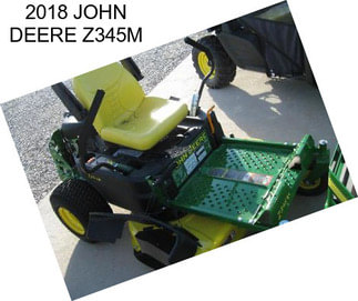 2018 JOHN DEERE Z345M