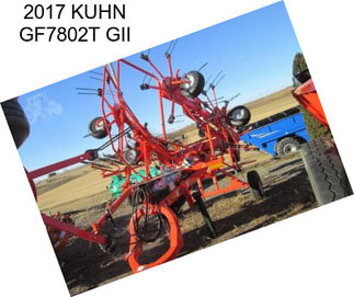 2017 KUHN GF7802T GII