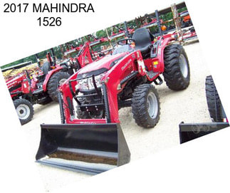 2017 MAHINDRA 1526