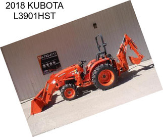 2018 KUBOTA L3901HST