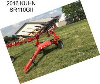 2016 KUHN SR110GII