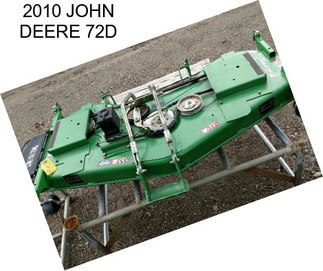 2010 JOHN DEERE 72D