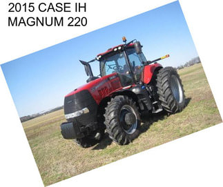 2015 CASE IH MAGNUM 220