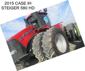 2015 CASE IH STEIGER 580 HD