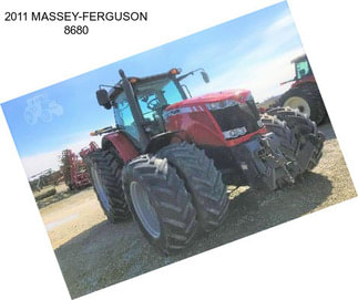 2011 MASSEY-FERGUSON 8680