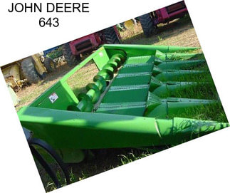 JOHN DEERE 643